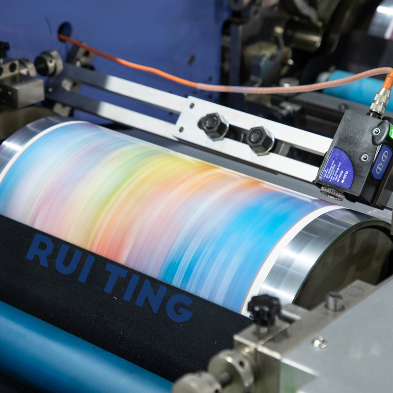 Mesin Pencetakan Label Flexo Daya tahan tinggi 150m/menit Kecepatan pencetakan untuk efisiensi